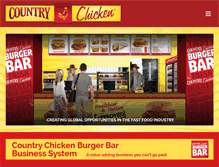 Tablet Screenshot of countrychicken.com